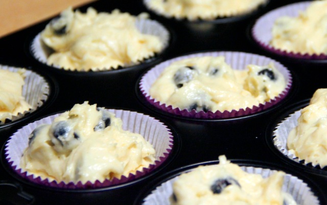 WUNDERLEBEN - Blueberry White Chocolate Muffins